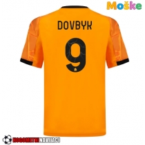 Moške Nogometnih dresov AS Roma Artem Dovbyk #9 Gostujoči 2025-26 Kratki rokavi